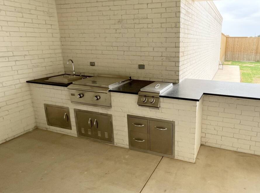 outdoor kitchen lubbock
